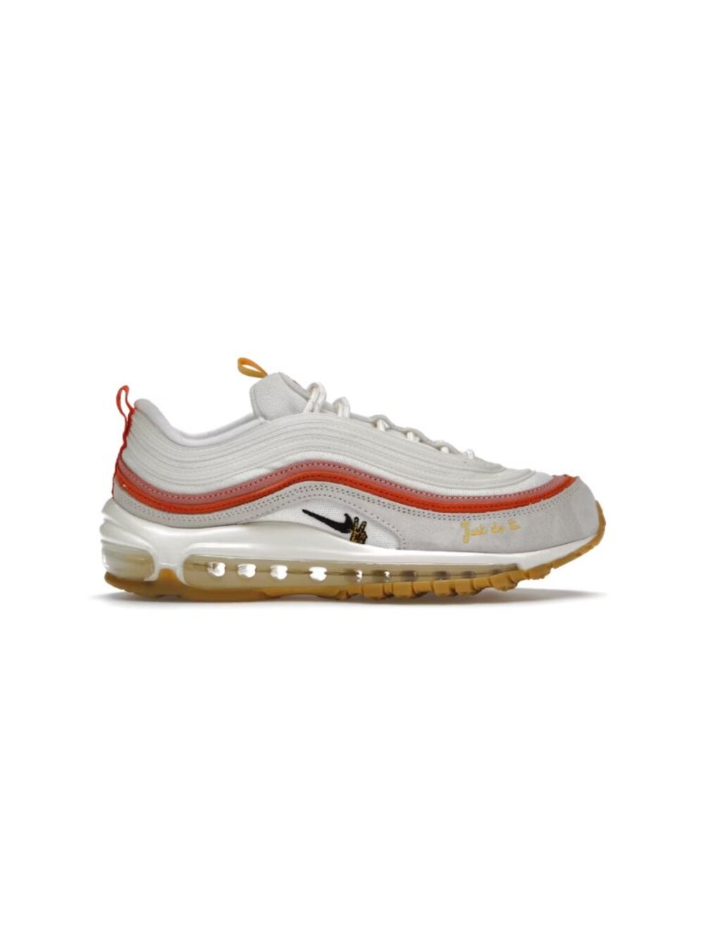 Nike Air Max 97 White-Black-Sail-Pale-Ivory "Rock n Roll" Size 9 Womens